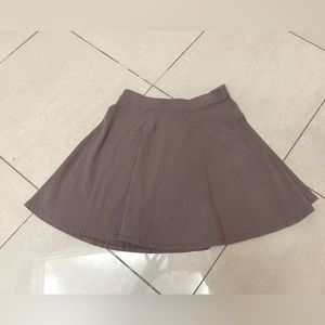 (S) Forever 21 Mauve Skater Skirt